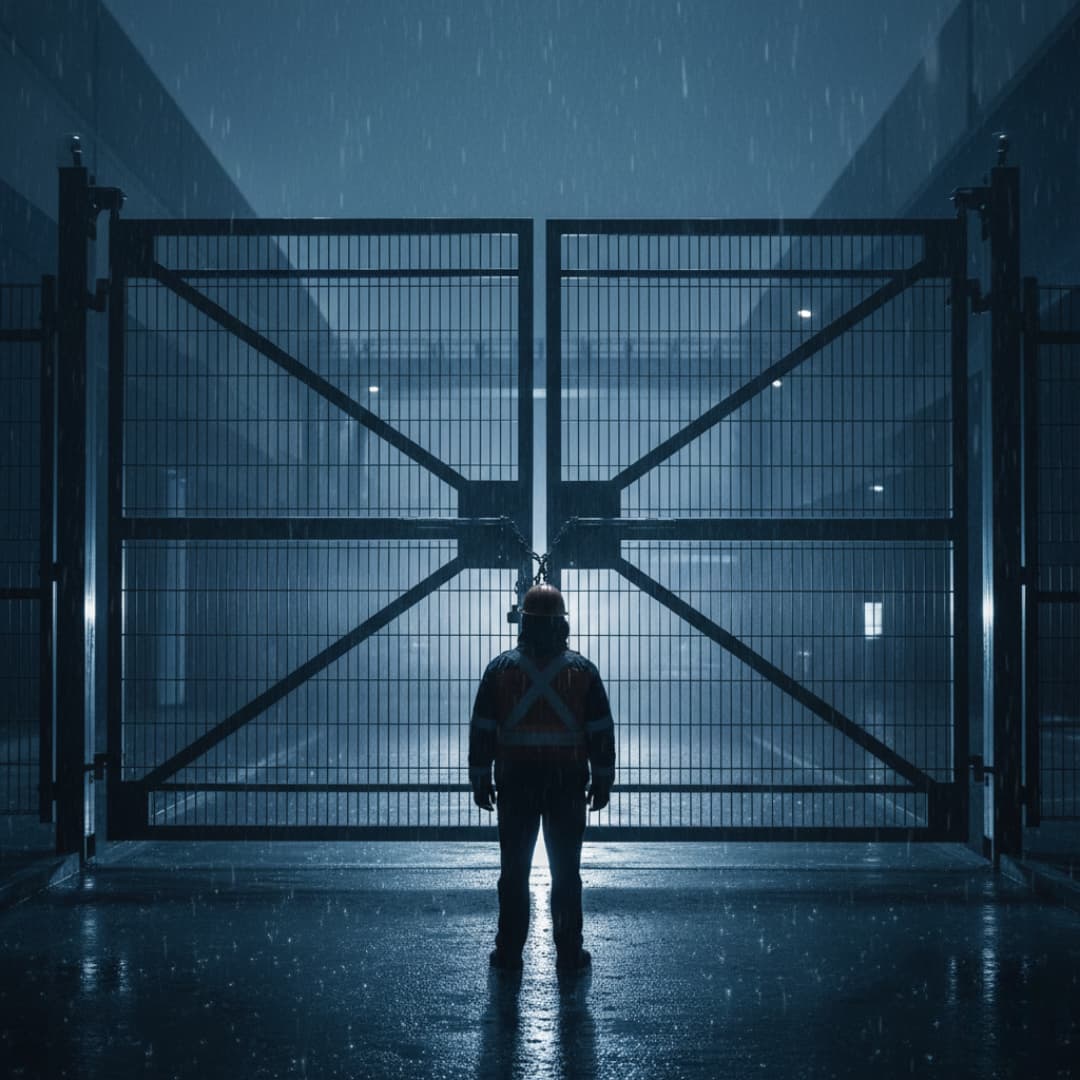 Persona perdida buscando empleo